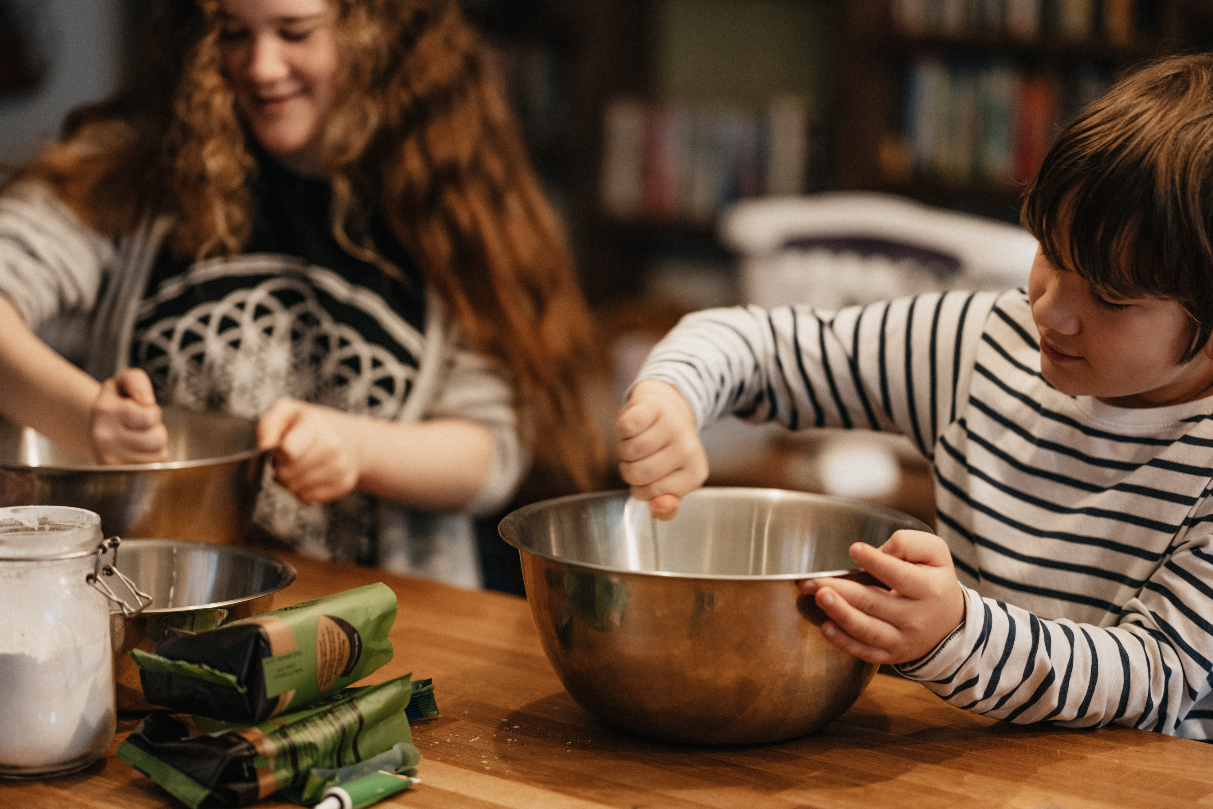 cooking family